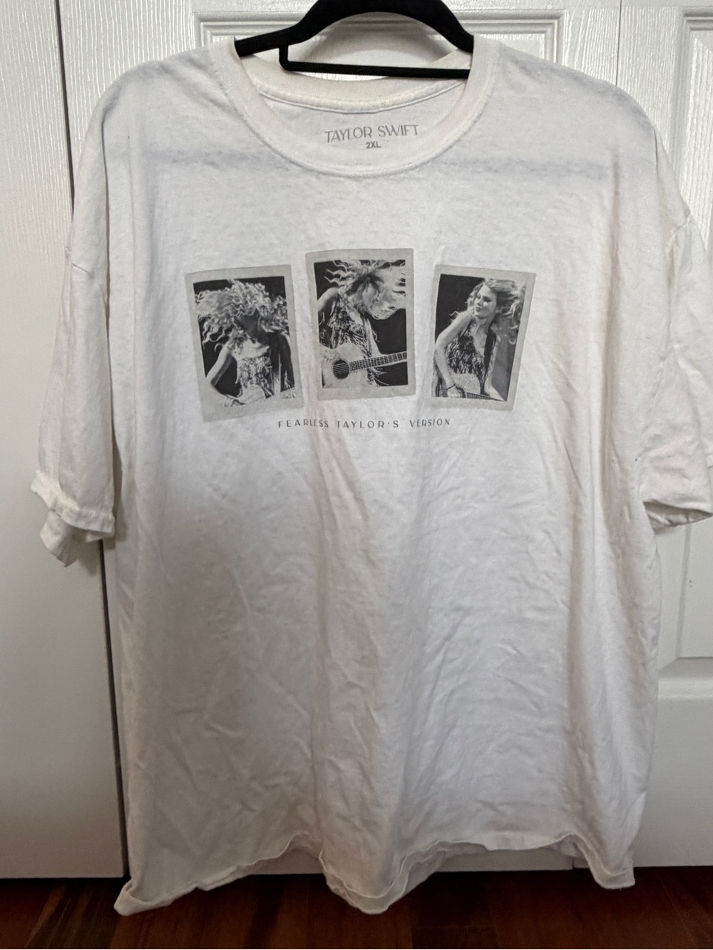 Taylor Swift Fearless Taylor's Version white t-shirt